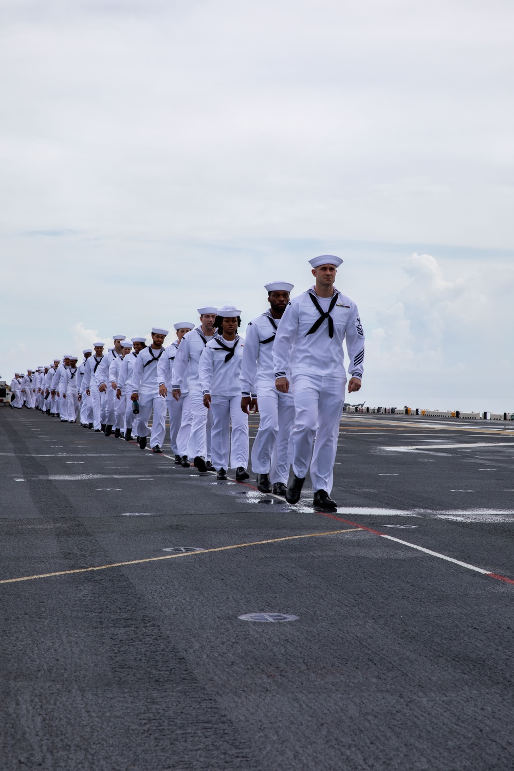 USS Wasp pulls into The Bahamas