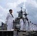 USS Wasp Pulls into The Bahamas