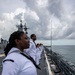 USS Wasp pulls into The Bahamas