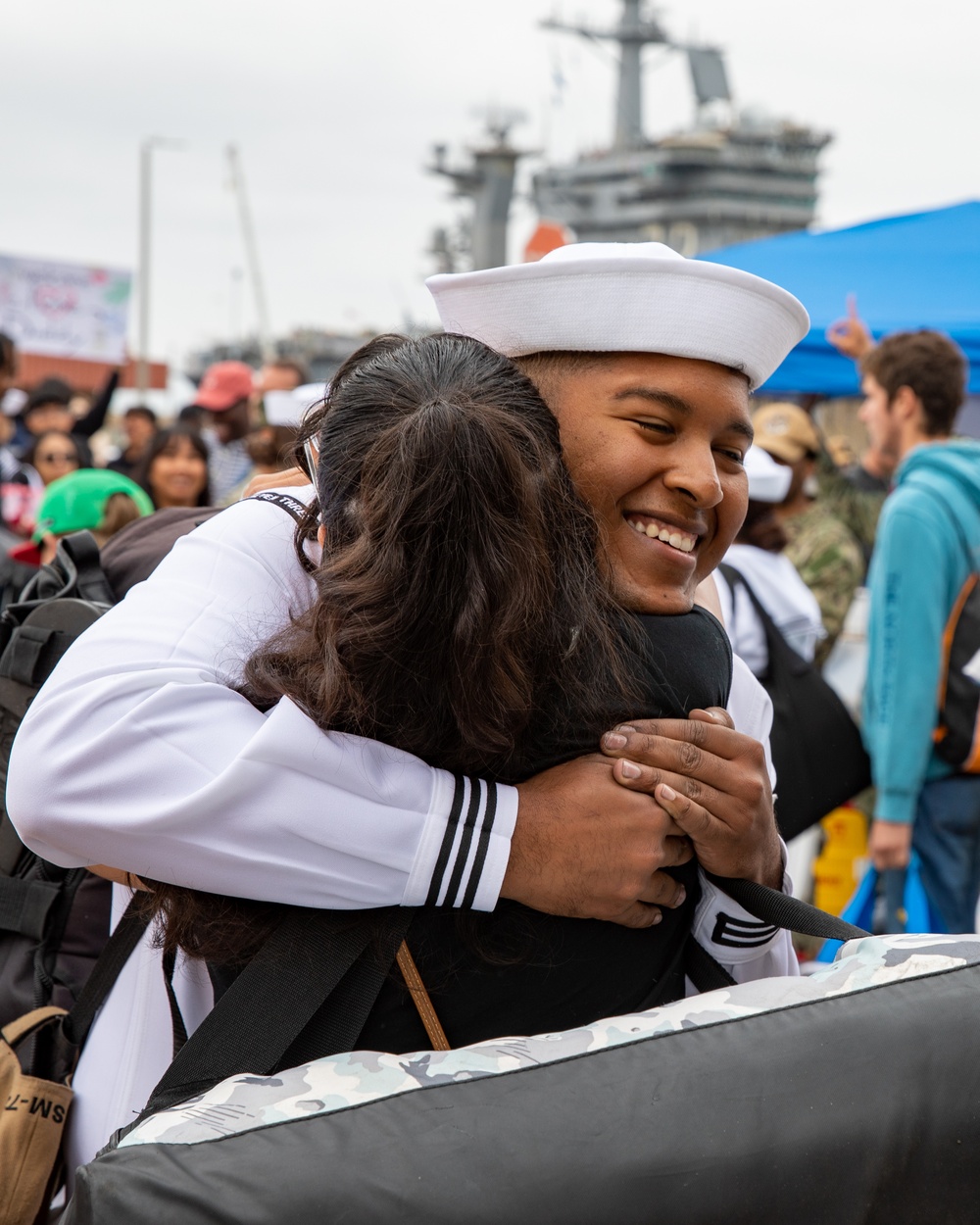 USS Nimitz Return to Homeport