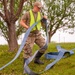 Civil engineer Airmen provide hailstorm damage cleanup