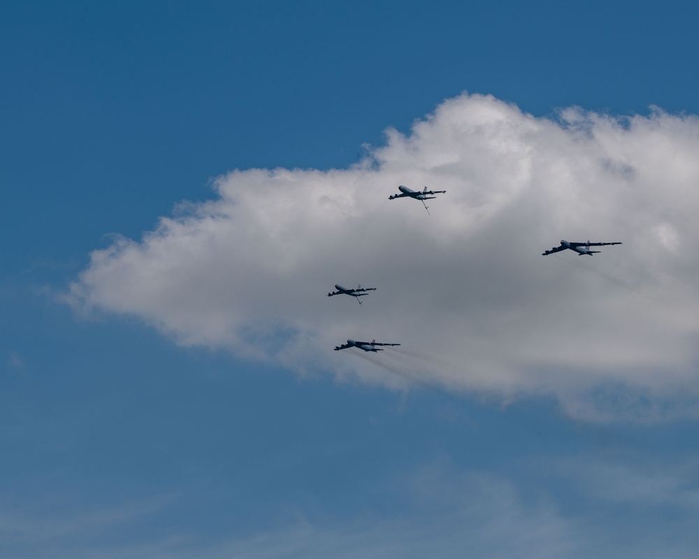 Operation Centennial Contact: Minot AFB flyover