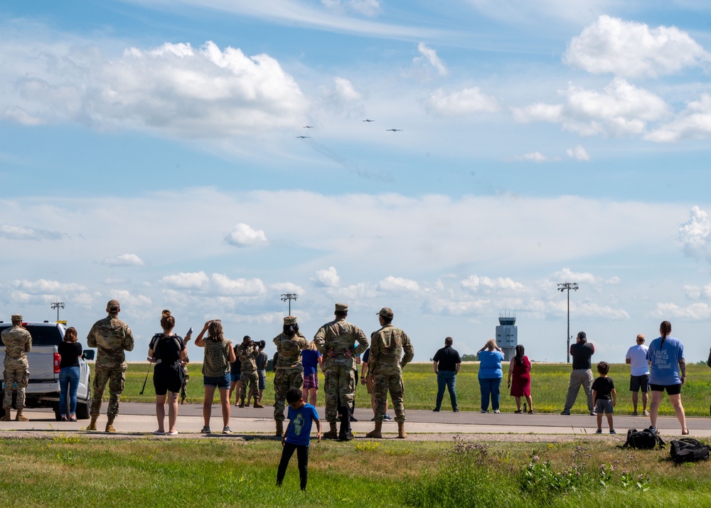 Operation Centennial Contact: Minot AFB flyover