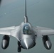 F-16  flying