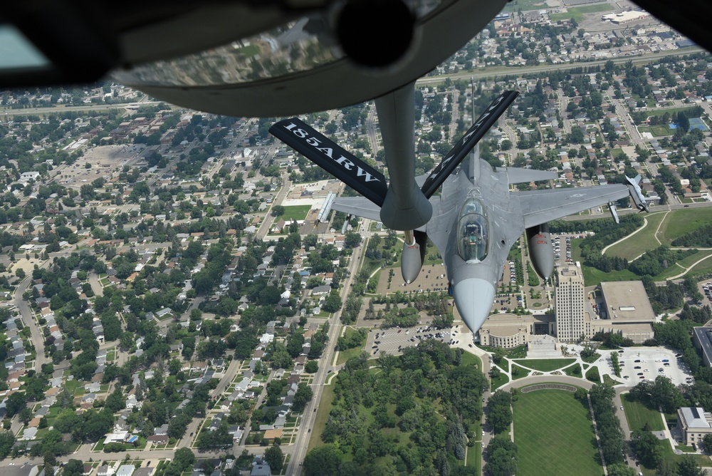 Bismarck Operation Centennial Contact flyover