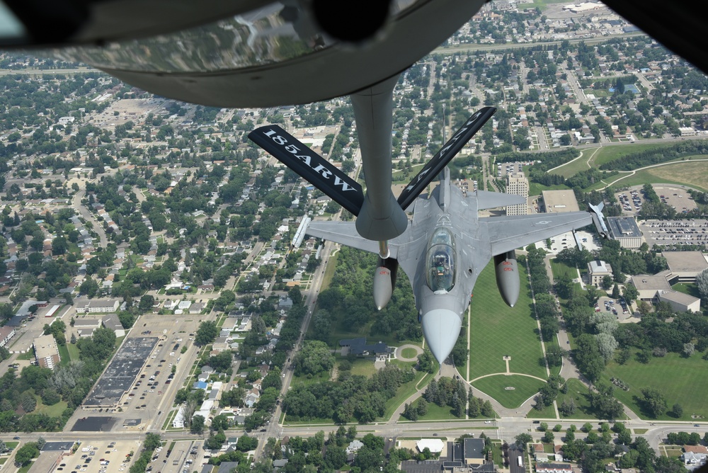 Bismarck Operation Centennial Contact flyover