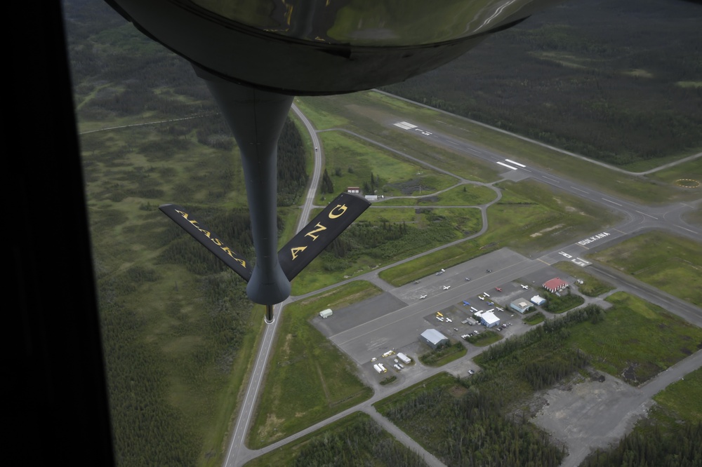 168th Wing Alaska Flyover to Celebrate 100 Years of Air Refueling