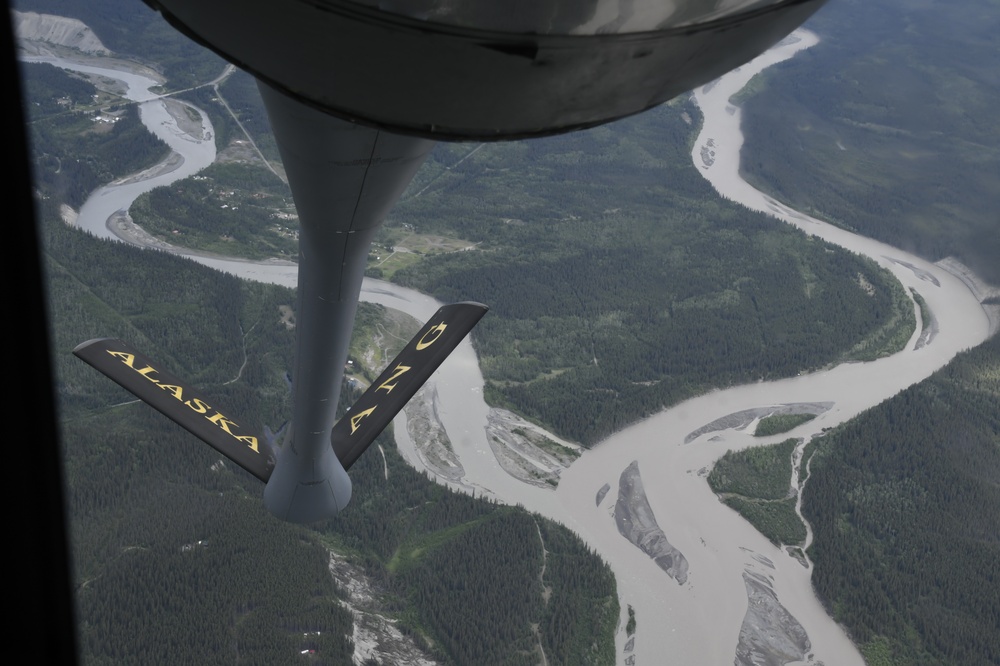 168th Wing Alaska Flyover to Celebrate 100 Years of Air Refueling