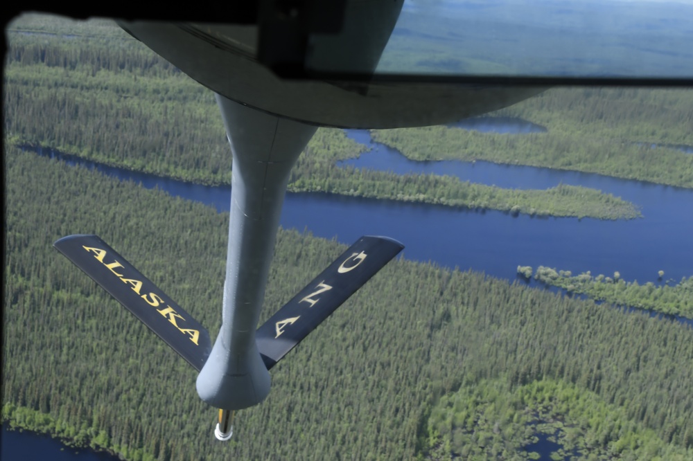 168th Wing Alaska Flyover to Celebrate 100 Years of Air Refueling