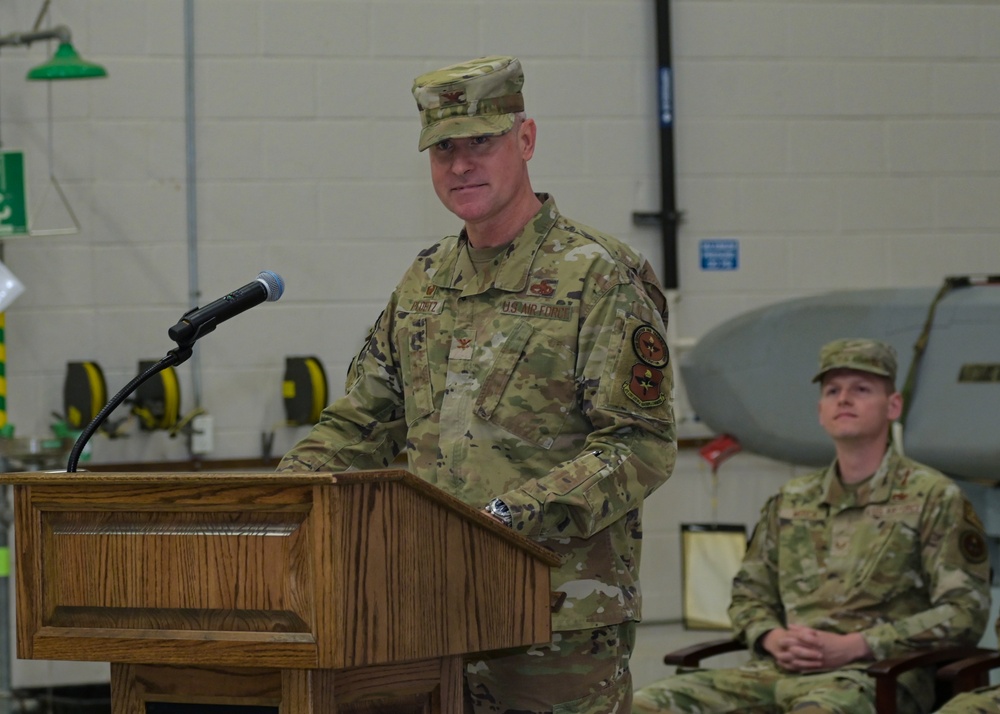 532nd Training Squadron Change of Command