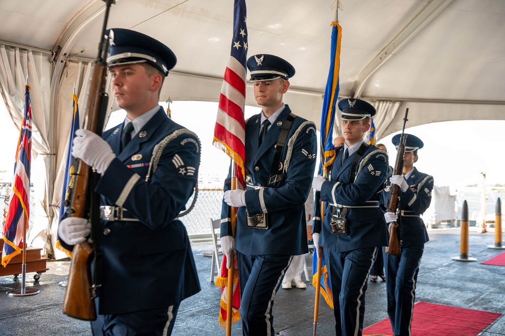 JBPHH: 647th Air Base Group Change of Command