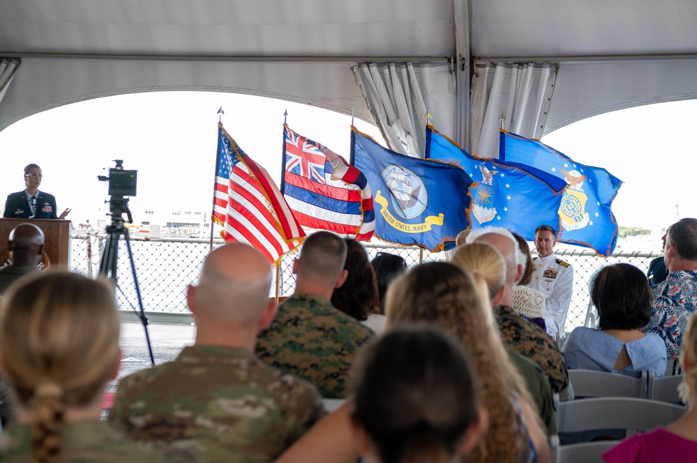 JBPHH: 647th Air Base Group Change of Command