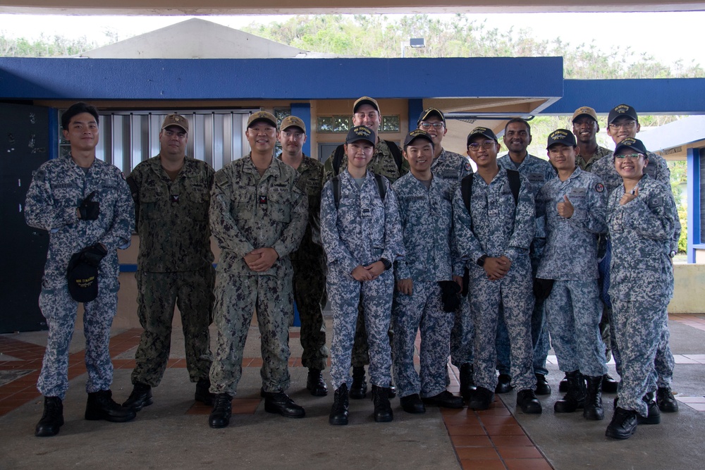 Sailors Volunteer for Typhoon Recovery