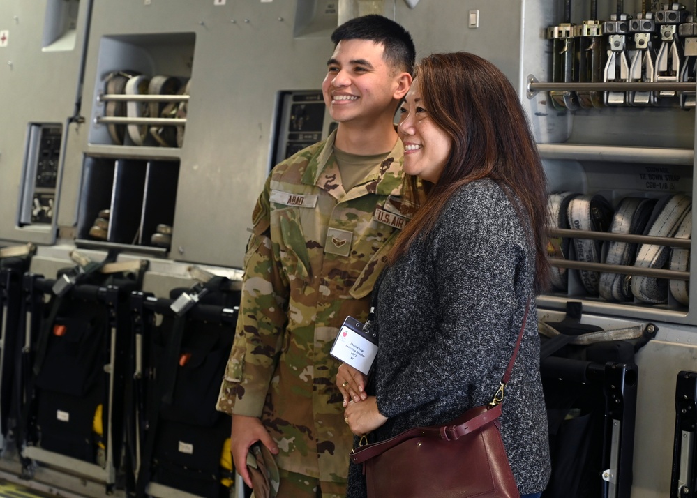 Military Impacted School Association visits 62d AW