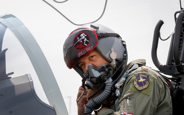 Edwards test pilot makes history as first Air Force pilot to fly T-7A Red Hawk