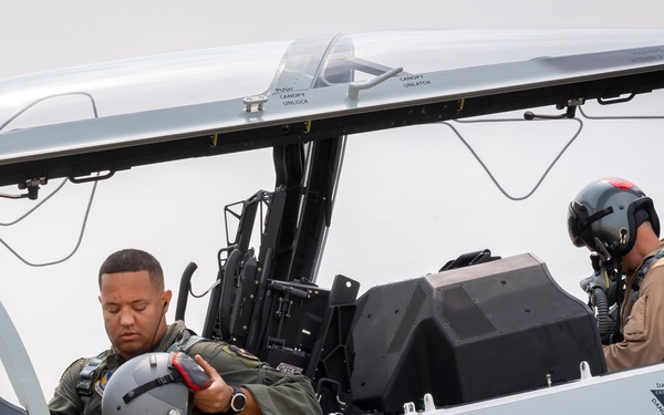 Edwards test pilot makes history as first Air Force pilot to fly T-7A Red Hawk
