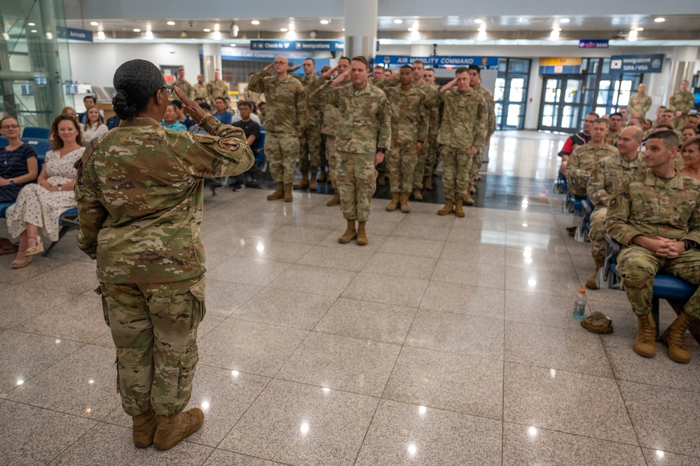 731st AMS Change of Command