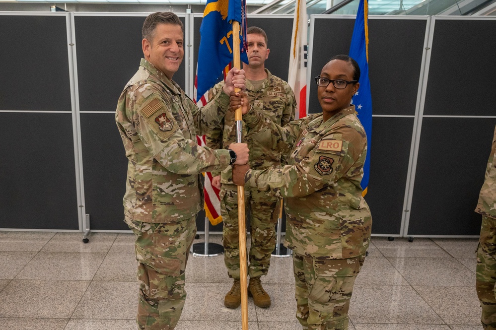 731st AMS Change of Command