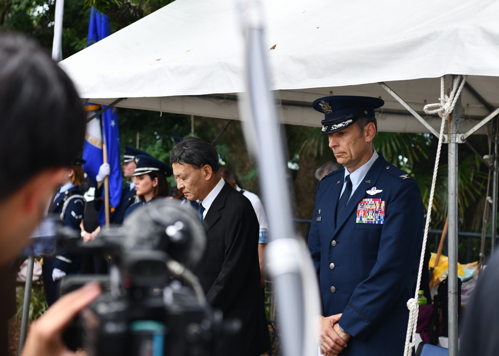 Mission Partners pay tribute at B-29 Memorial