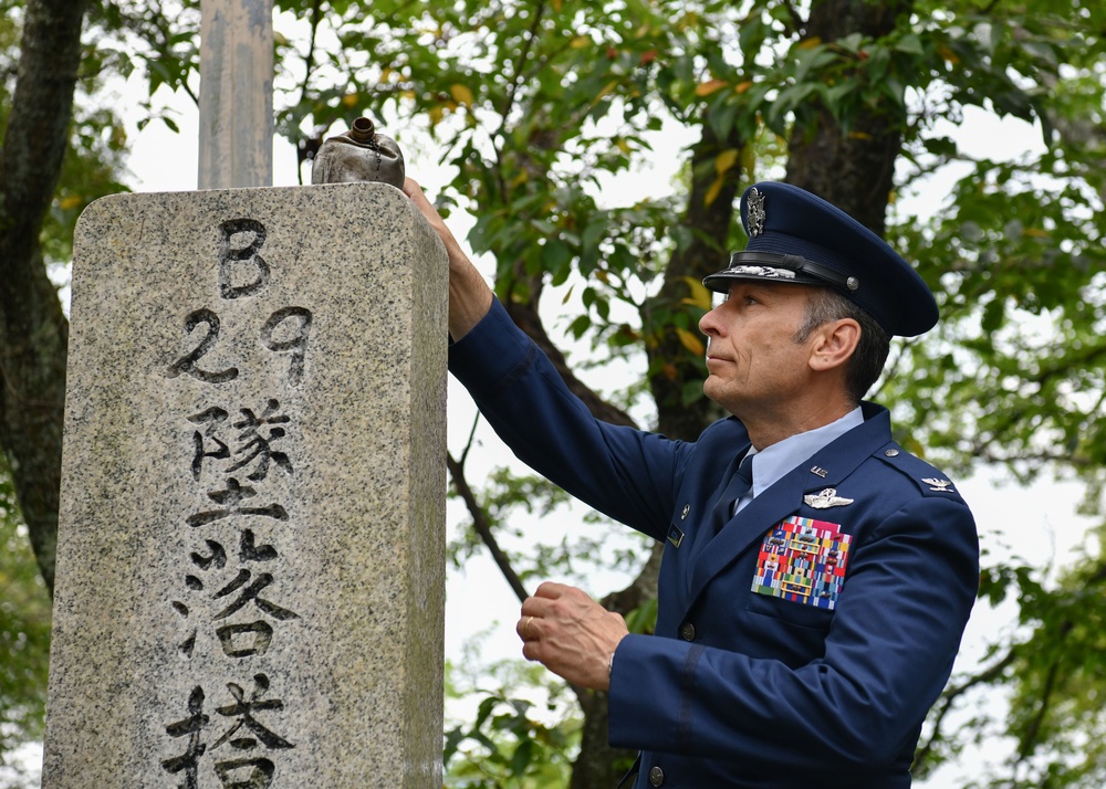 Mission Partners pay tribute at B-29 Memorial