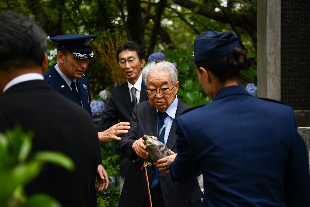 Mission Partners pay tribute at B-29 Memorial