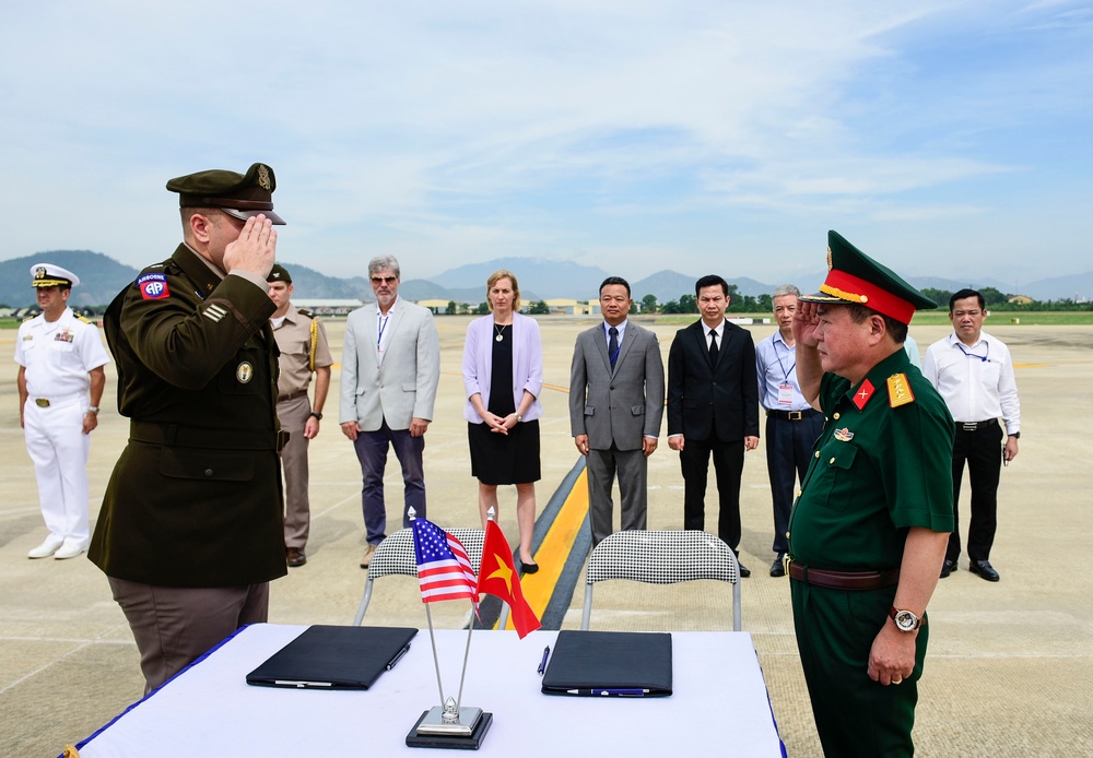 DPAA Hosts Repatriation Ceremony in Vietnam
