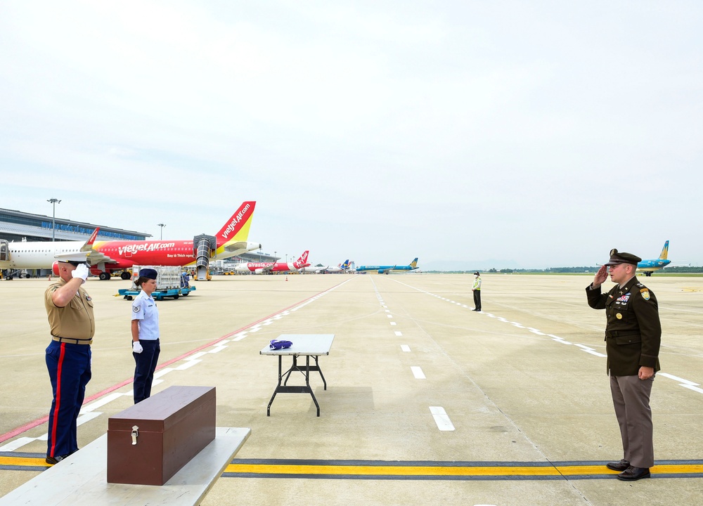 DPAA Hosts Repatriation Ceremony in Vietnam