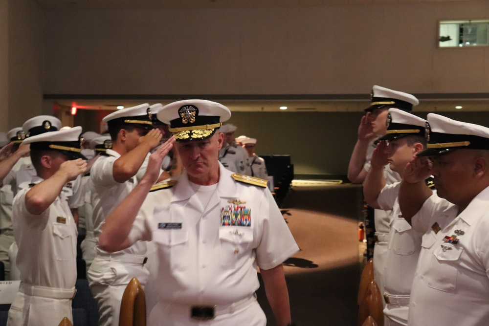 Capt. Hanser assumes command of NIOC - Texas