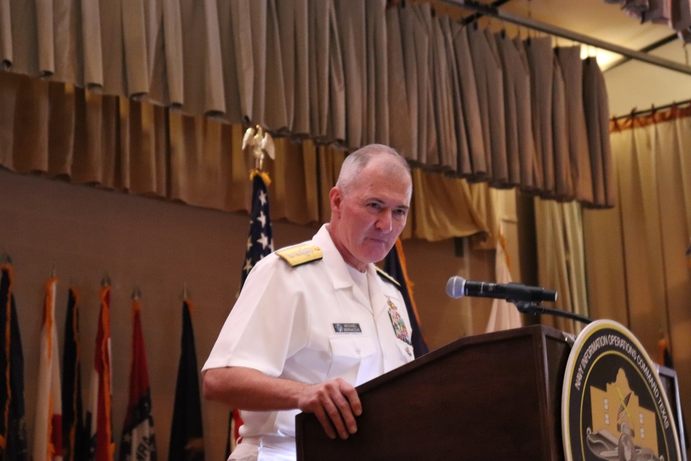 Capt. Hanser assumes command of NIOC - Texas