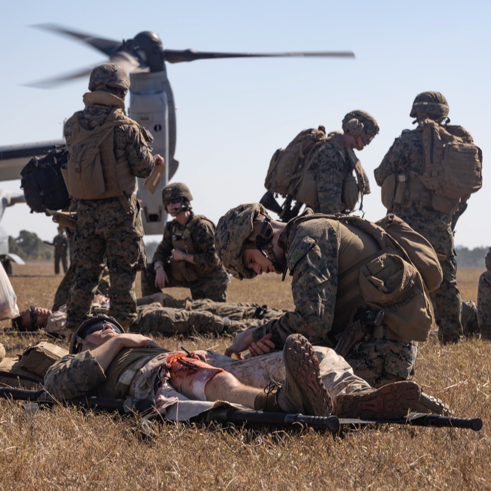 31st MEU: Mass Cas Exercise in Australia