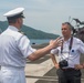 USS Ronald Reagan (CVN 76) hosts Vietnamese nationals during a port visit to Da Nang, Vietnam