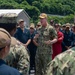 Commander, Expeditionary Strike Group 7 visits USS Rushmore (LSD 47)