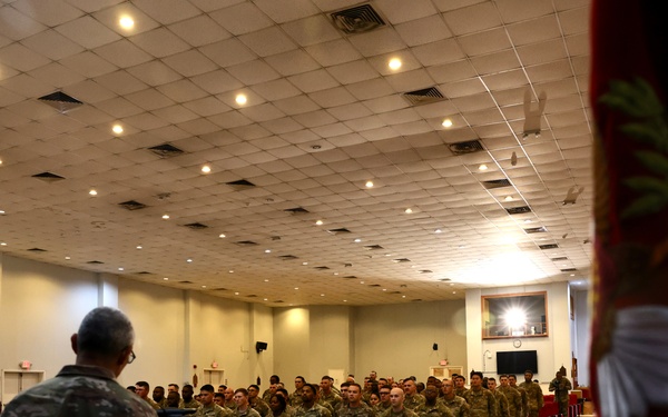 NCO Induction Ceremony, Kuwait