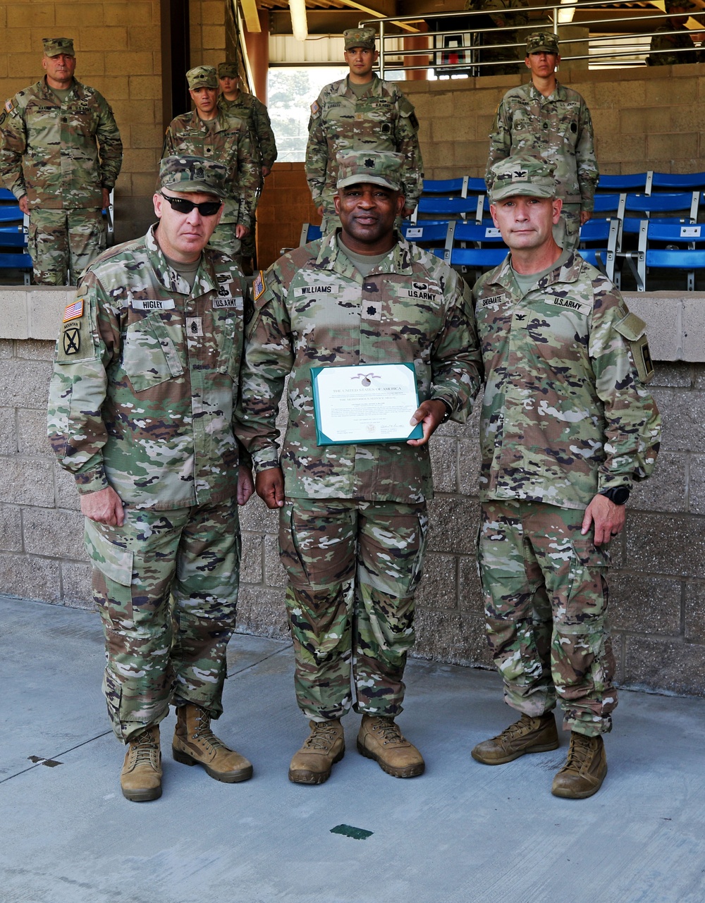 3rd Battalion, 345th Regiment Training Support Battalion Change of Command ceremony