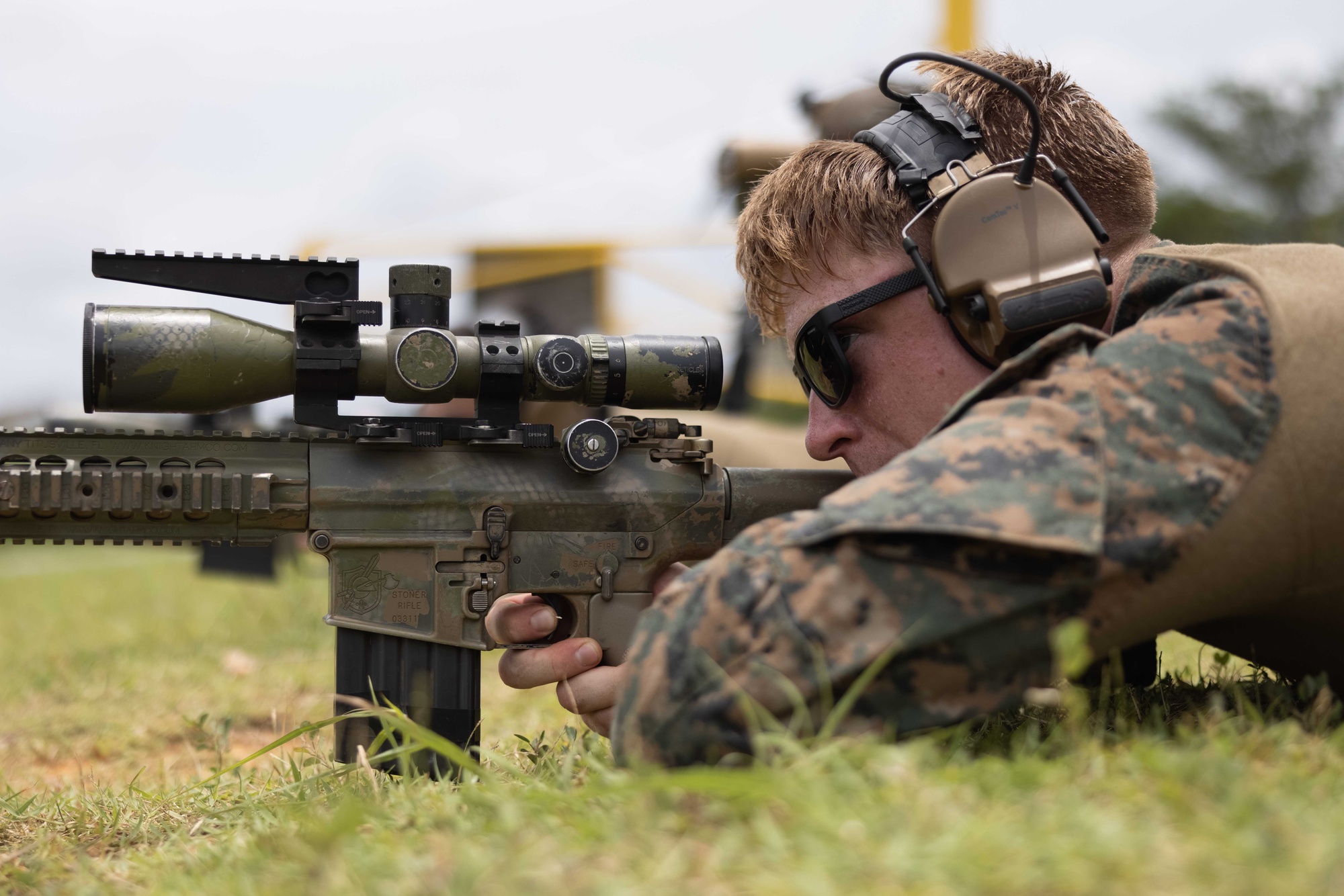 U.S. Marines on X: #Marines conduct a live-fire sniper range