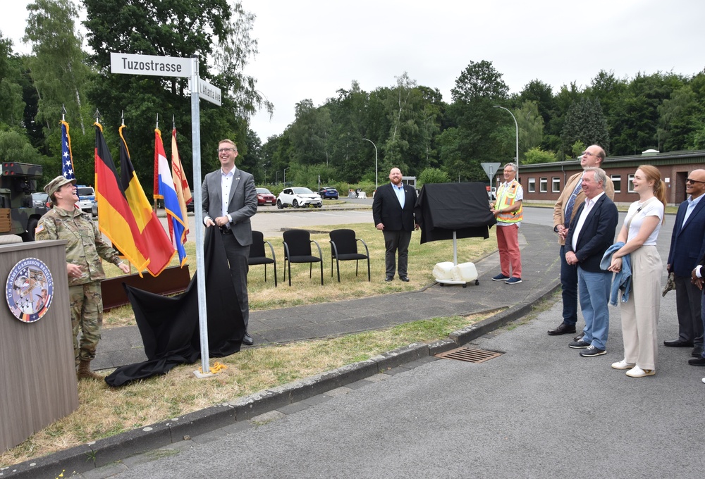 Dulmen Tower Barracks Street Naming