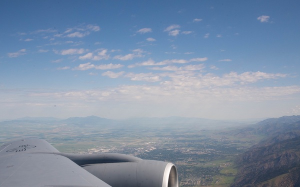 Utah Air National Guard Operation Centennial Contact Flyover