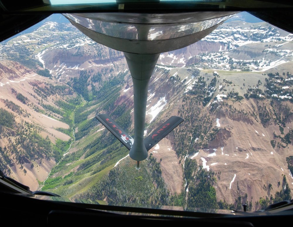 Utah Air National Guard Operation Centennial Contact Flyover