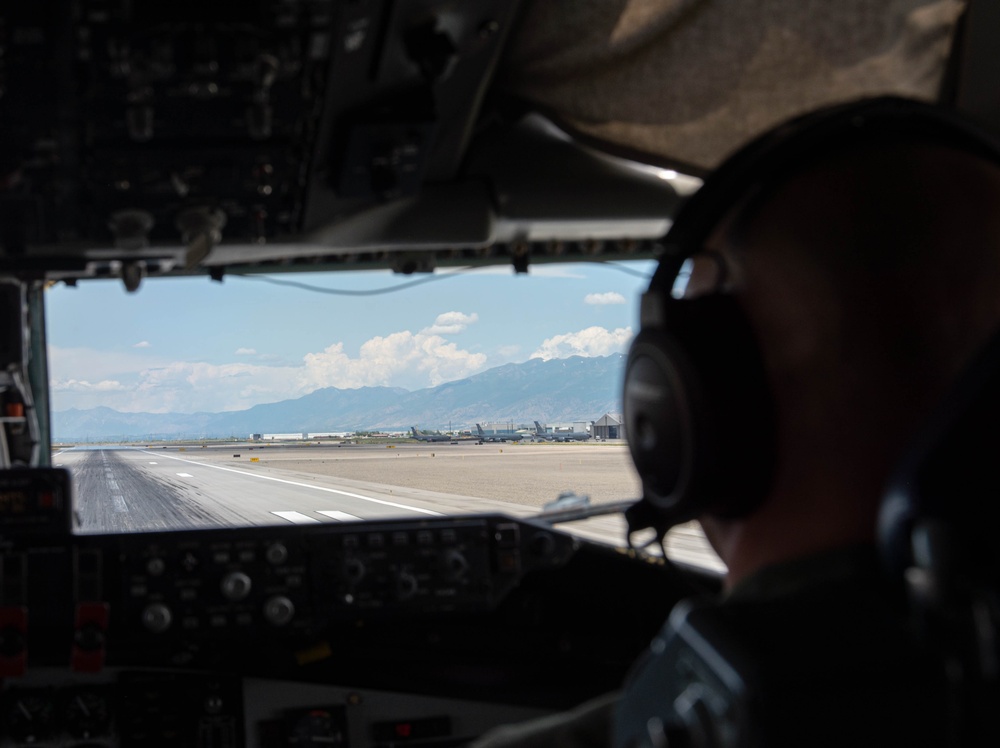 Utah Air National Guard Operation Centennial Contact Flyover