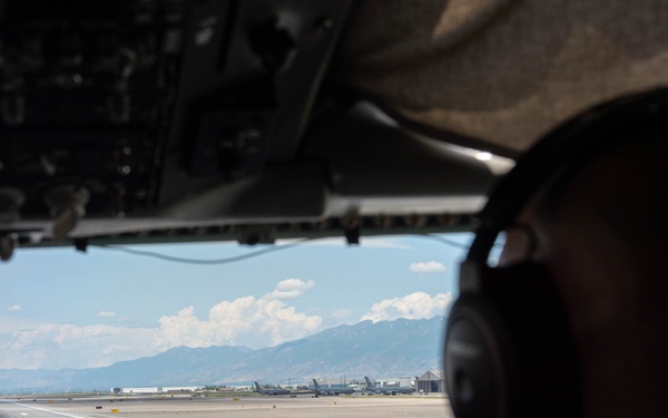 Utah Air National Guard Operation Centennial Contact Flyover