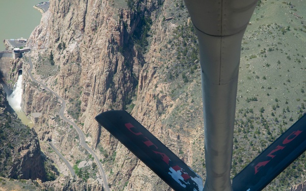 Utah Air National Guard Operation Centennial Contact Flyover