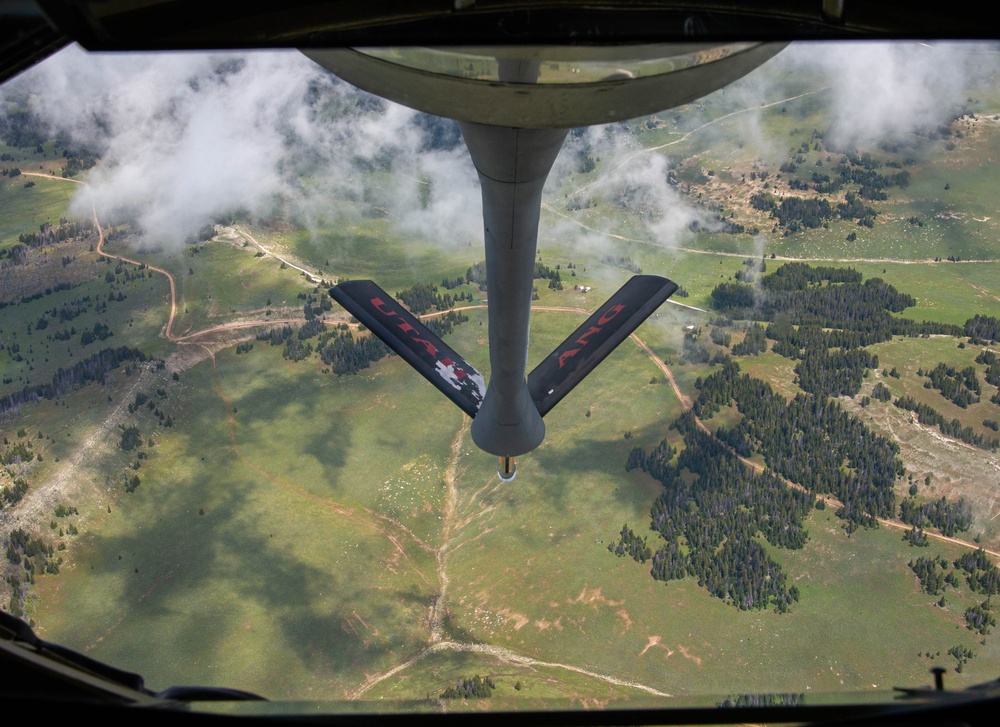 Utah Air National Guard Operation Centennial Contact Flyover