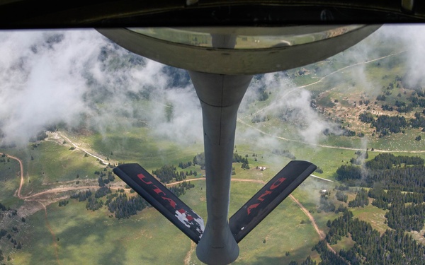 Utah Air National Guard Operation Centennial Contact Flyover