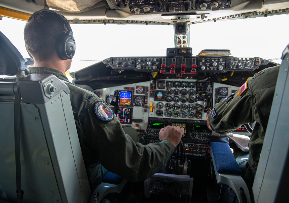 Utah Air National Guard Operation Centennial Contact Flyover