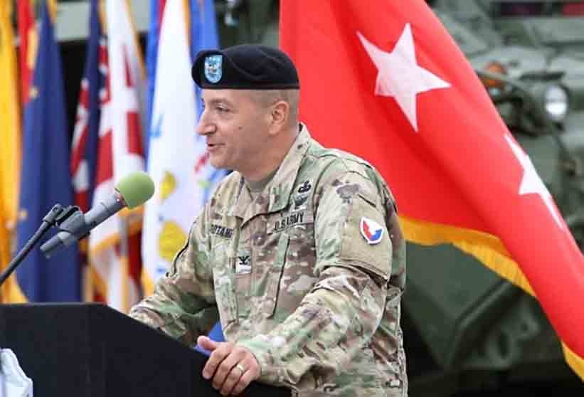 404th Army Field Support Brigade conducts change of command ceremony