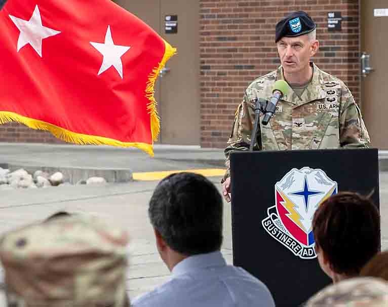 404th Army Field Support Brigade conducts change of command ceremony