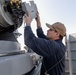 Boxer Fire Controlman Conducts Maintenance