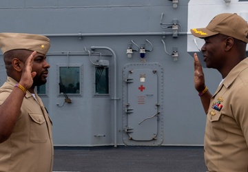 Promotion Onboard USS Boxer