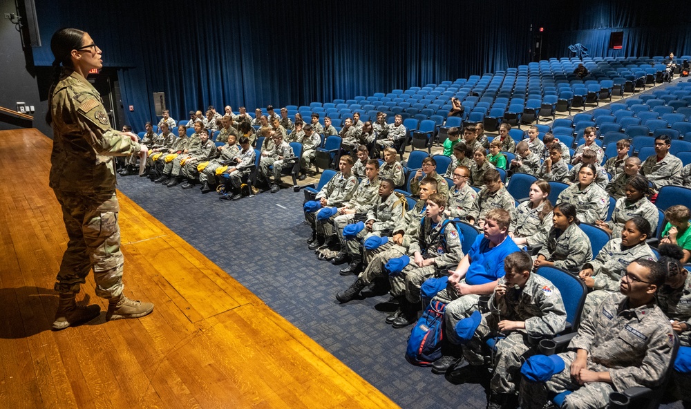 LRAFB hosts Civil Air Patrol Cadets