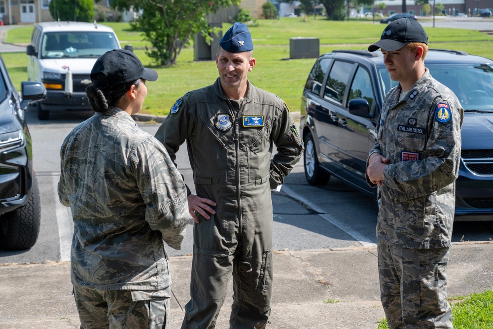 LRAFB hosts Civil Air Patrol Cadets